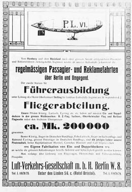 Luftverkehrsgesellschaft (LVG)